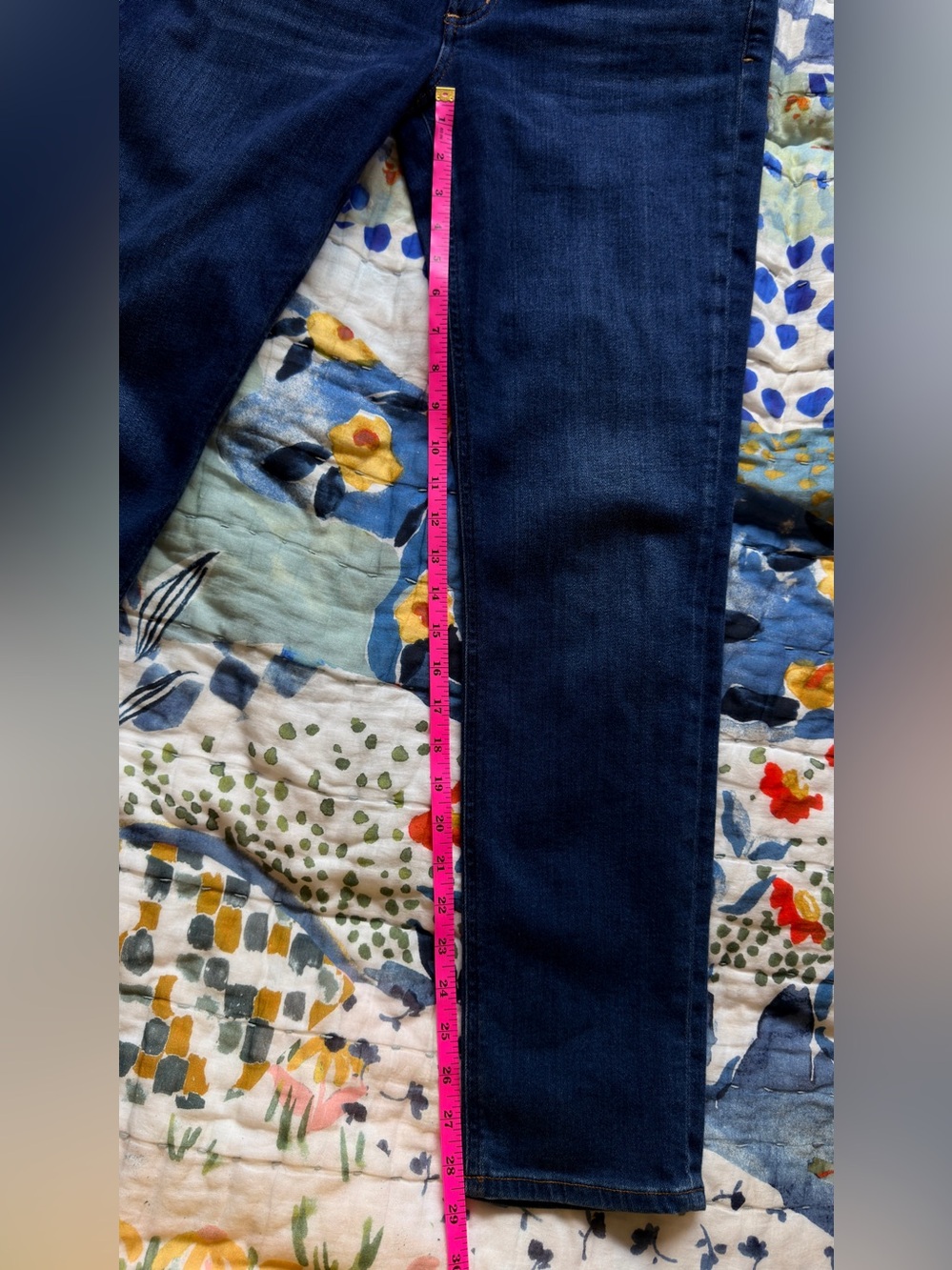Citizens Of Humanity Dark Blue Straight-Leg Jeans - Picture 7 of 15